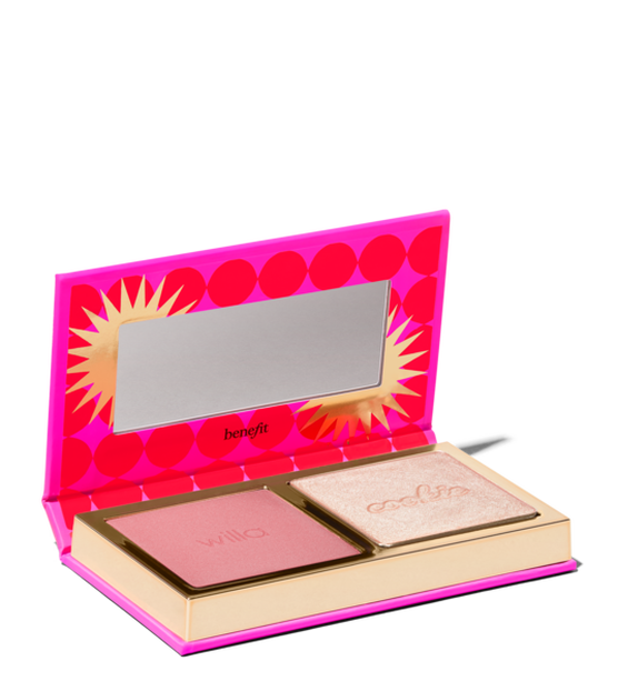 MINI PALETA BLUSH E ILUMINADOR BENEFIT CHEEKY CHARMS CHEEK